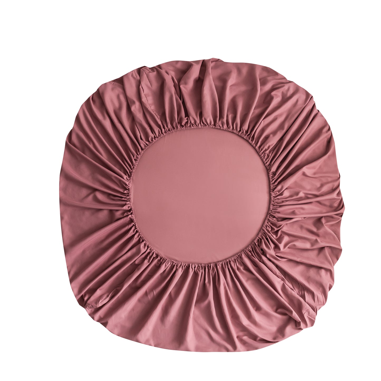 MOHAP Drap Housse 140x190-200cm avec Bonnet 30cm Vieux Rose Drap Housse 100 GSM en Microfibre de Haute Qualité 100% Polyester Doux, Résistant, Anti Plis