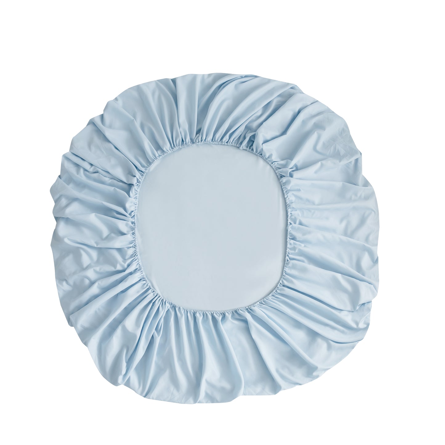 MOHAP Drap Housse 140x190-200cm avec Bonnet 30cm Bleu Clair Drap Housse 100 GSM en Microfibre de Haute Qualité 100% Polyester Doux, Résistant, Anti Plis