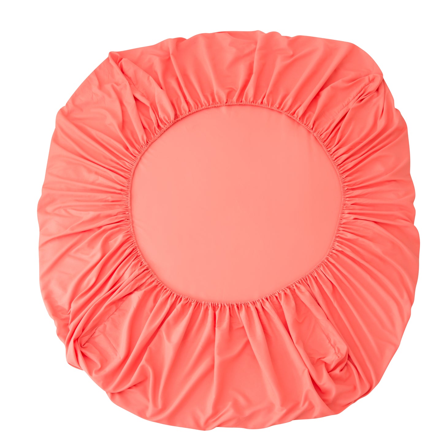 MOHAP Drap Housse 160x200cm avec Bonnet 30cm Corail Drap Housse 100 GSM en Microfibre de Haute Qualité 100% Polyester Doux, Résistant, Anti Plis