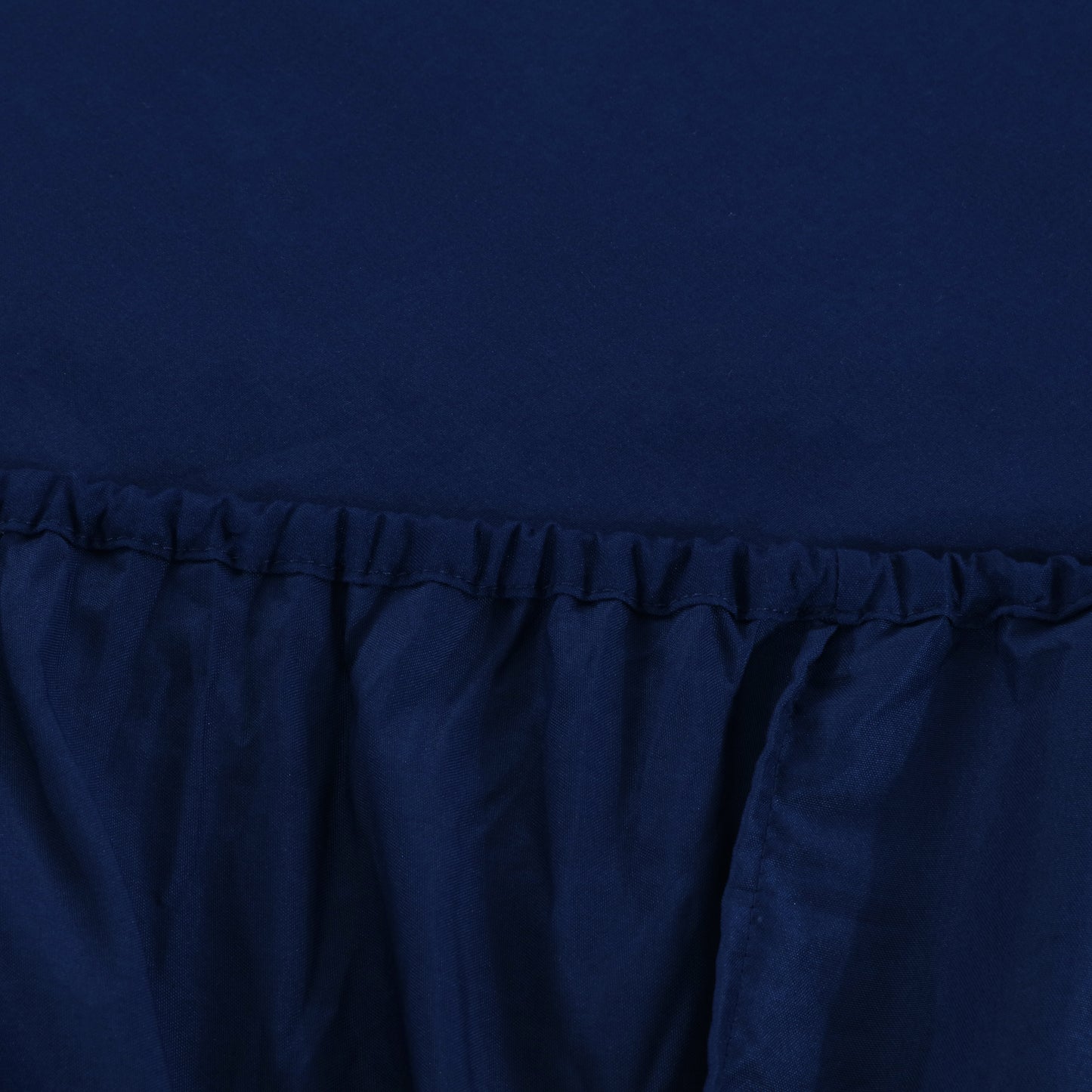 MOHAP Drap Housse 140x190-200cm avec Bonnet 30cm Bleu Marine Drap Housse GSM en Microfibre de Haute Qualité 100% Polyester Doux, Résistant, Anti Plis