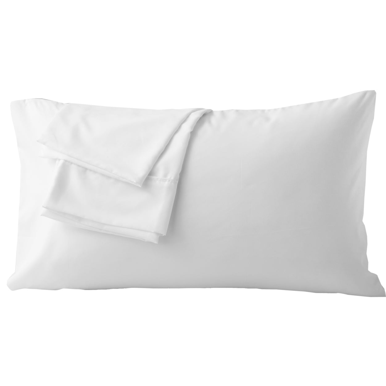 Pillowcases Queen Set of 2 Envelope Closure End Easy Fit for Summer Soft and Breathable Material Machine Washable