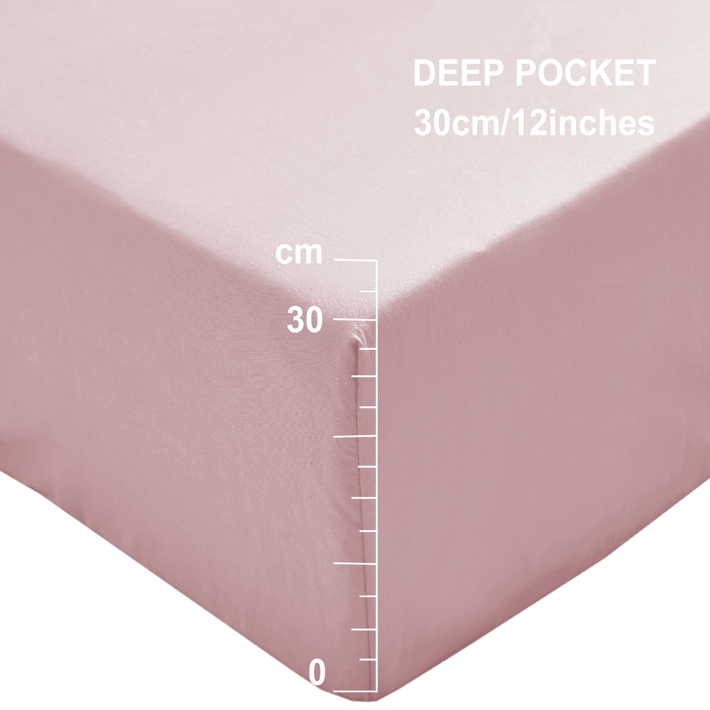 Double 30cm Pocket Pink