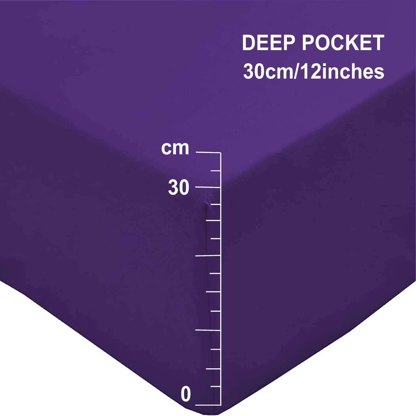 Double 30cm Pocket Purple