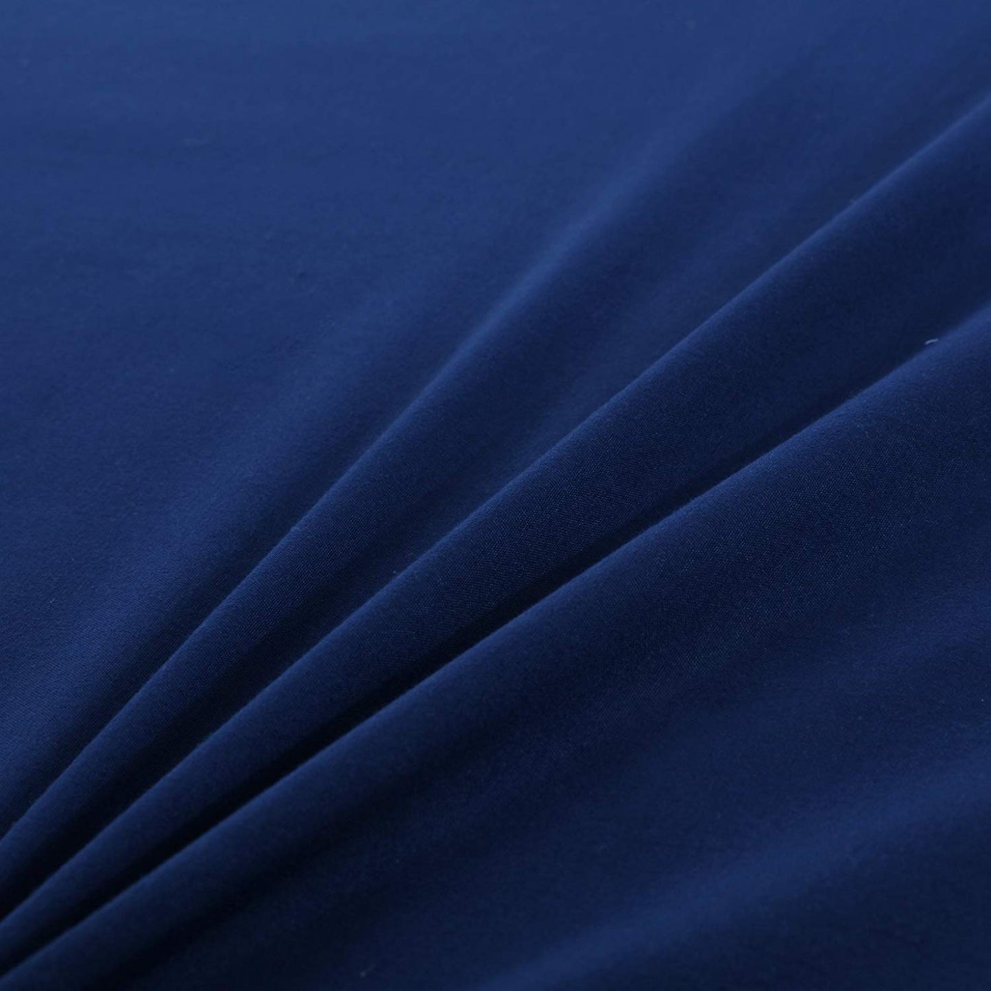 MOHAP Drap Housse 180x200cm avec Bonnet 30cm Bleu Marine Drap Housse 100 GSM en Microfibre de Haute Qualité 100% Polyester Doux, Résistant, Anti Plis