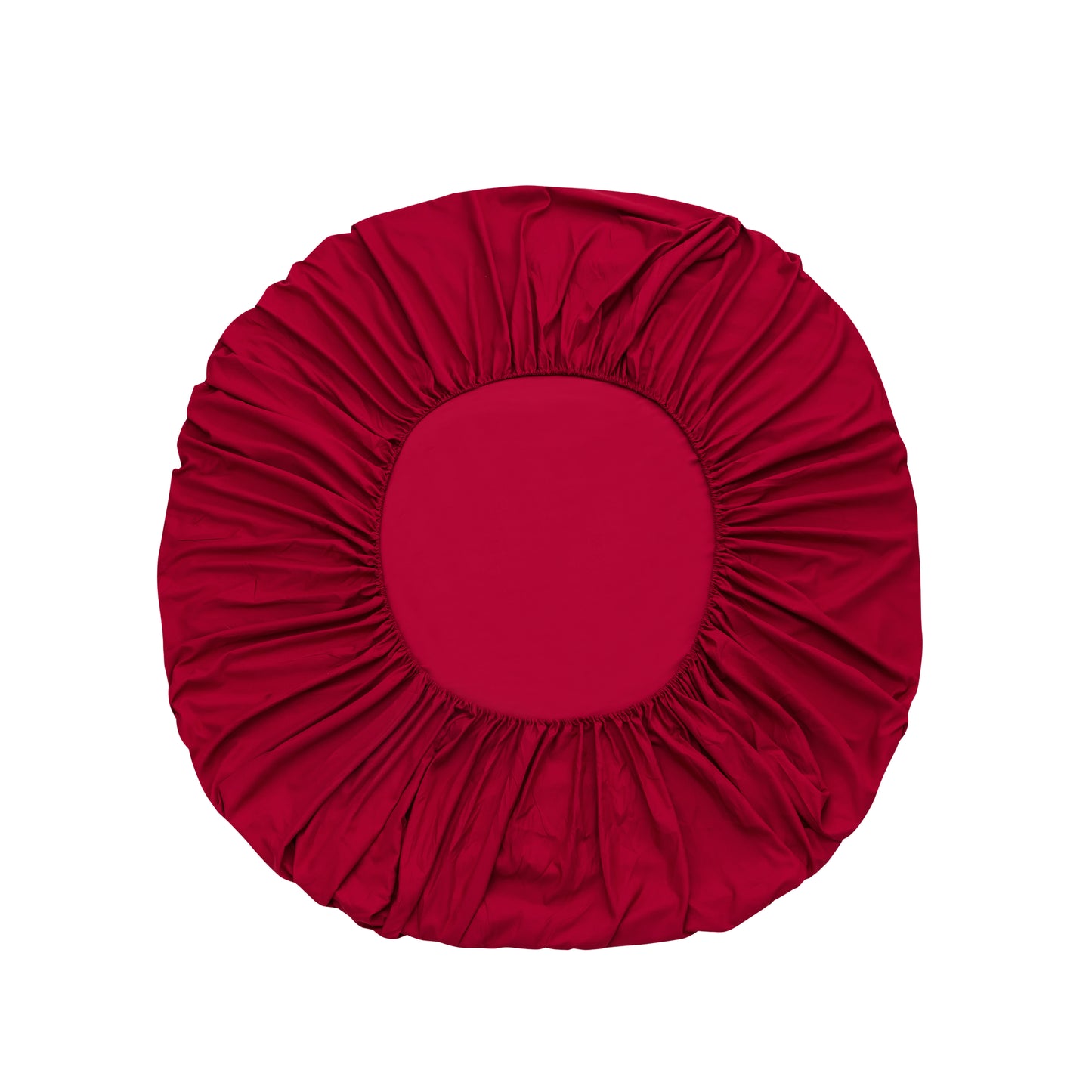 MOHAP Drap Housse 160x200cm avec Bonnet 30cm Rouge Vineux Drap Housse 100 GSM en Microfibre de Haute Qualité 100% Polyester Doux, Résistant, Anti Plis